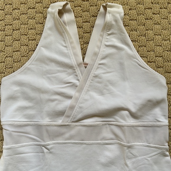 White Lululemon Tank. Size S - Picture 2 of 3